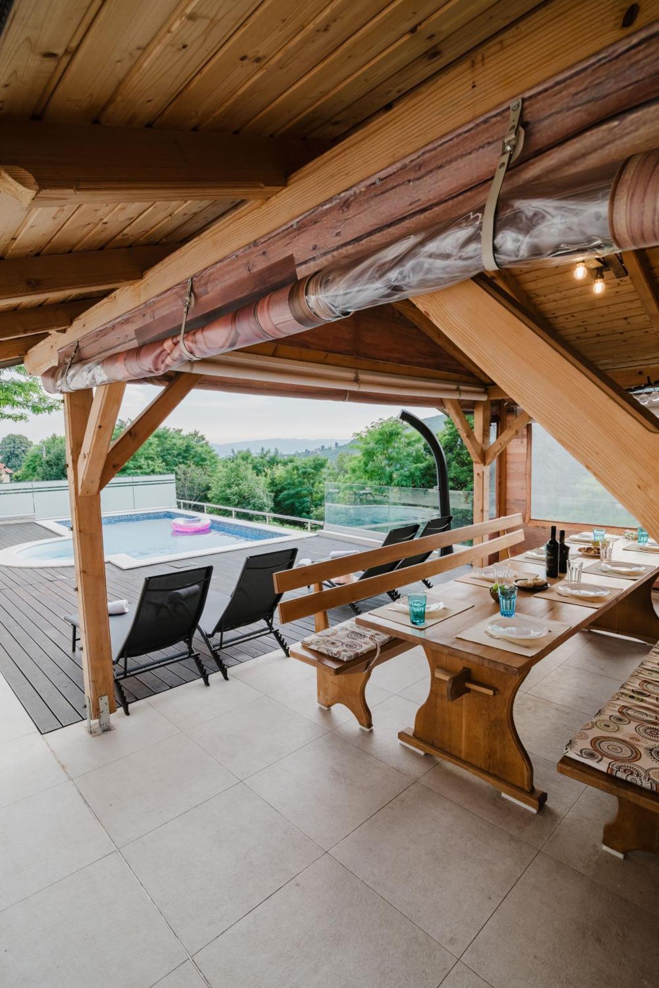 Carobni Pogled Zagreb Villa Eksteriør billede
