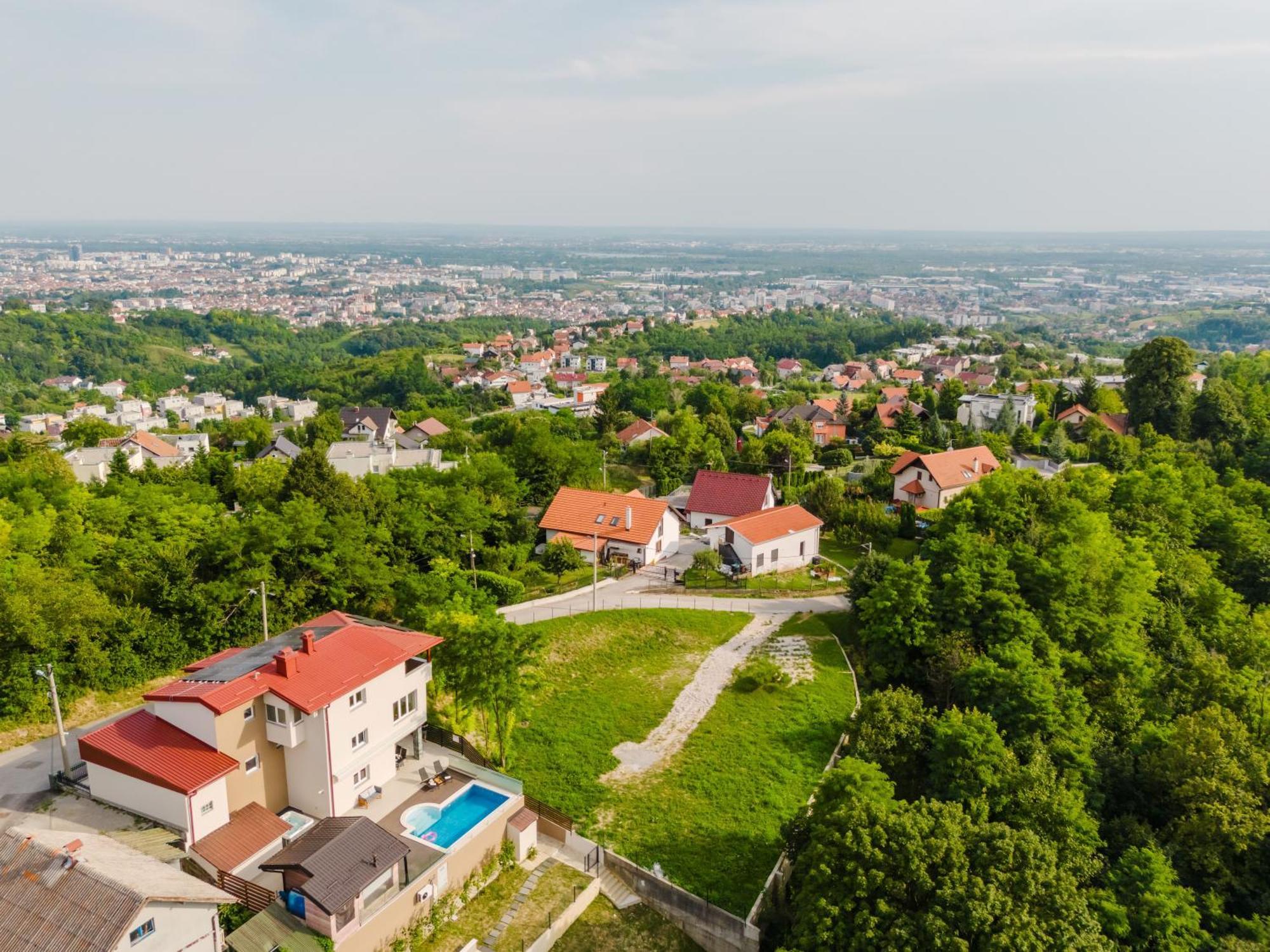 Carobni Pogled Zagreb Villa Eksteriør billede