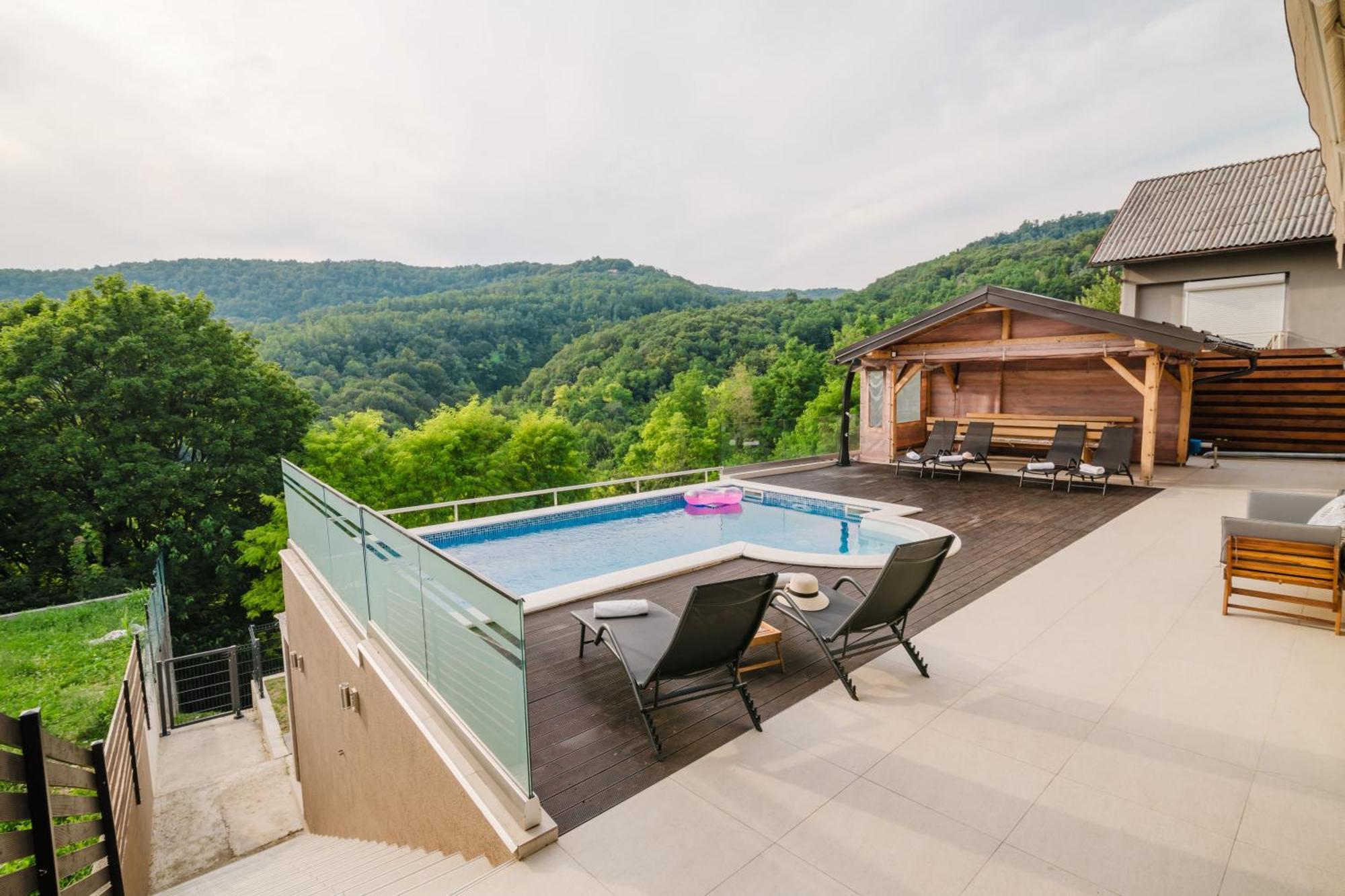 Carobni Pogled Zagreb Villa Eksteriør billede